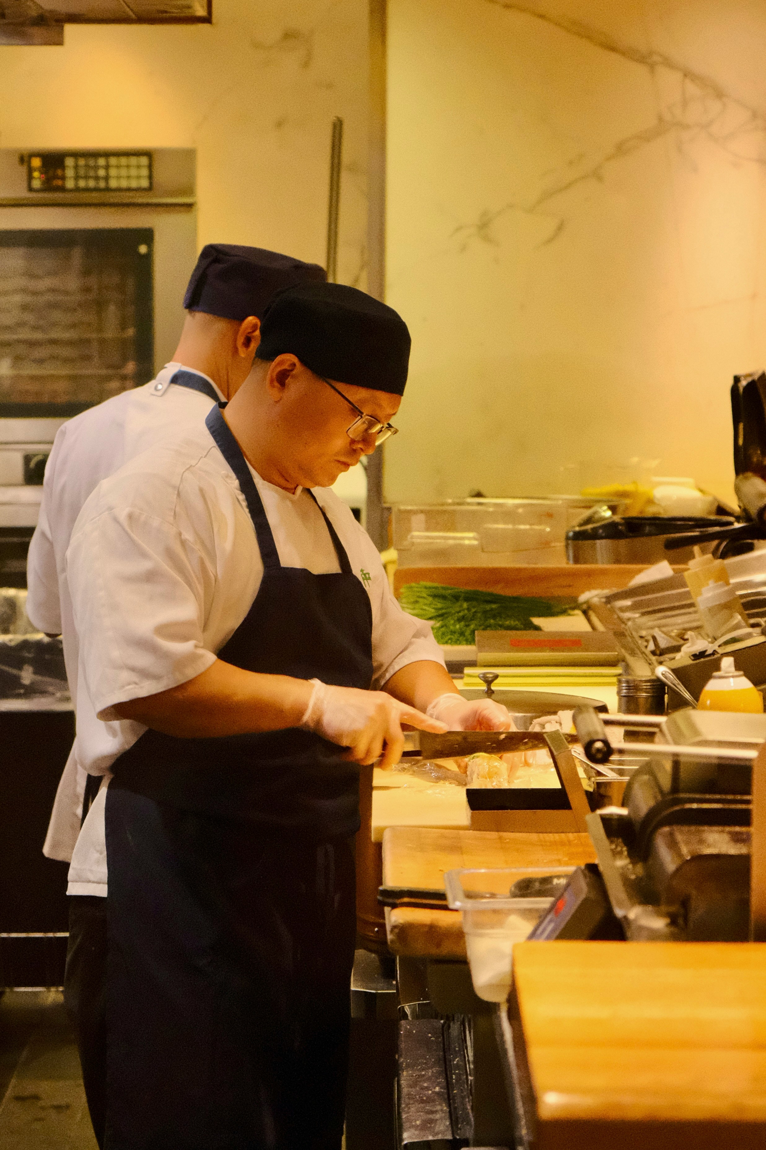 家事をする手元